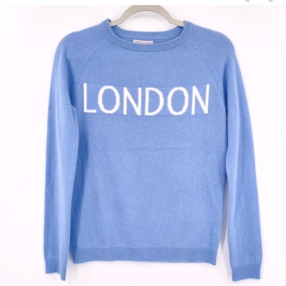 Philosophy Sweaters - PHILOSOPHY Cashmere Sweater London Light Blue - Size S